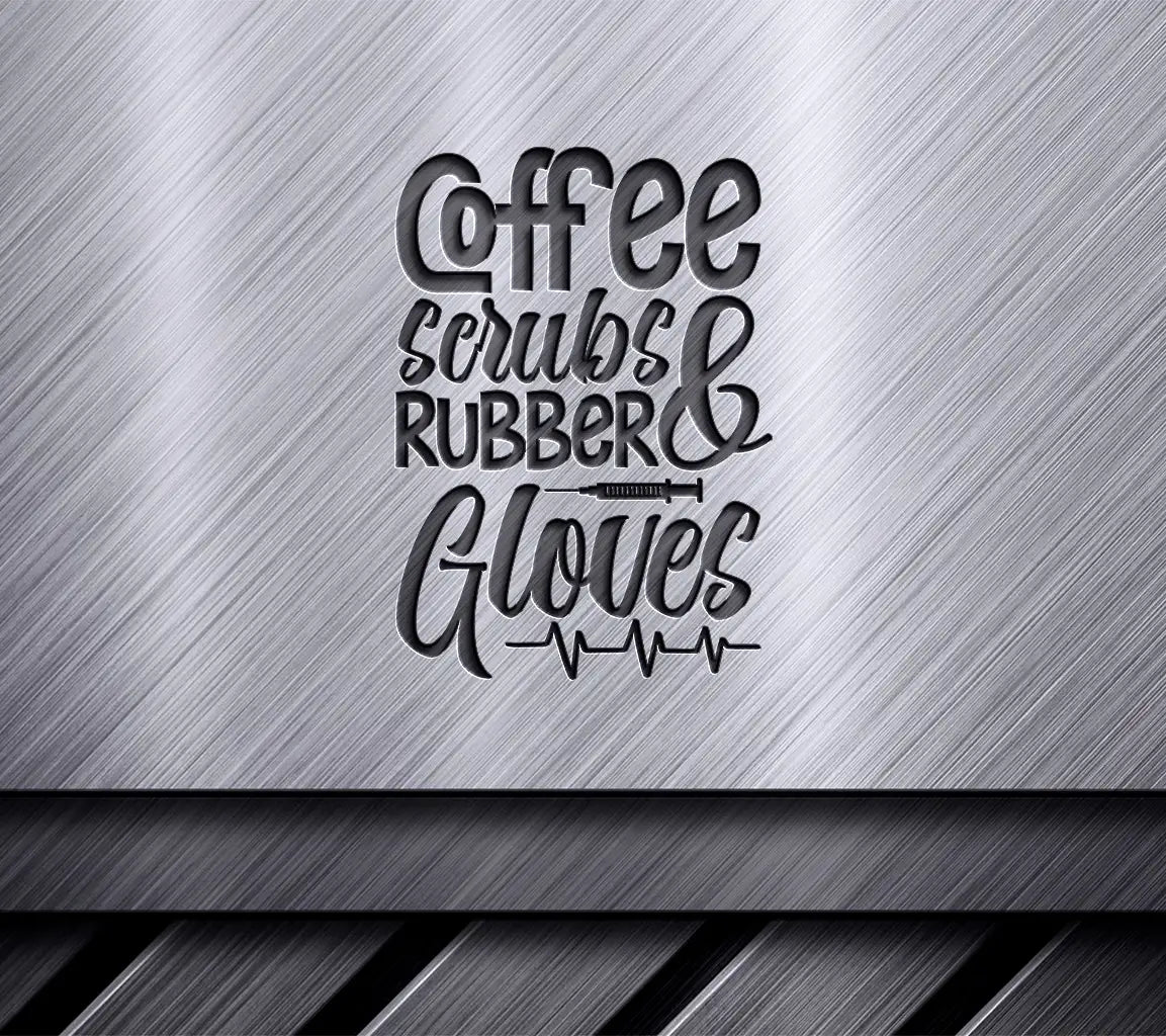 Nurse Coffee Scrubs SVG  SVG