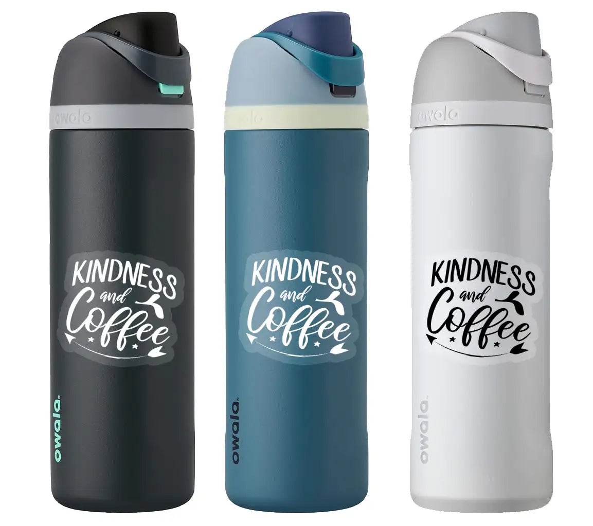 Kindness & Coffee SVG Design SVG