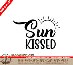 Sun Kissed SVG Design Design SVG