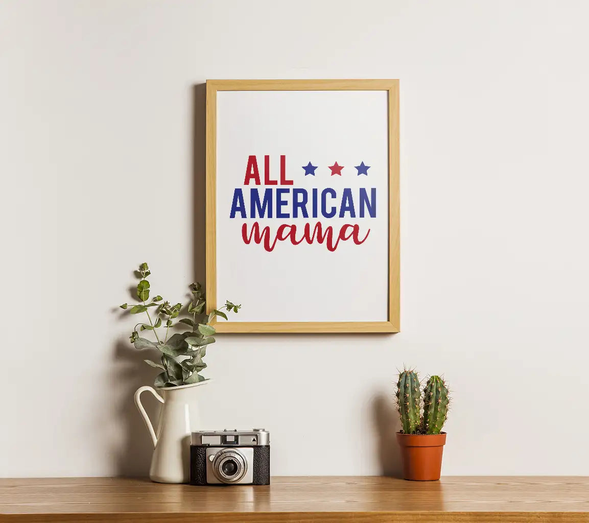 All American Mama SVG  SVG