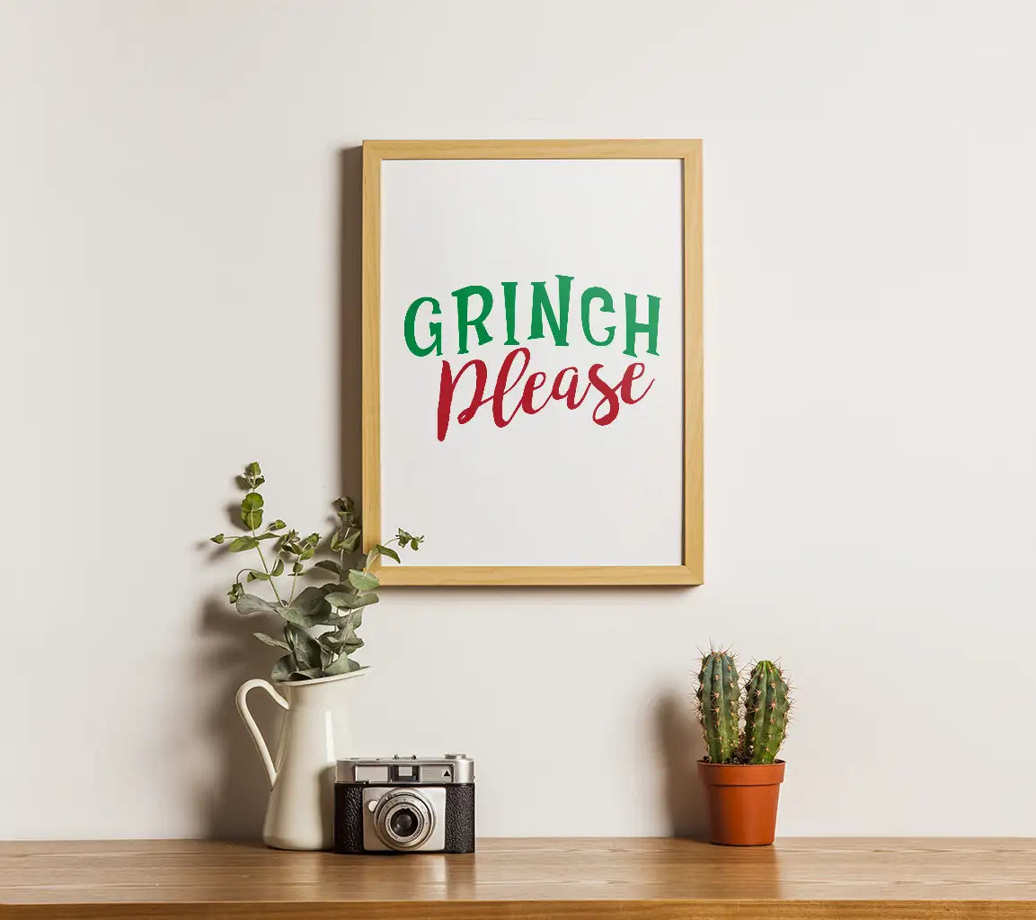 Grinch Please SVG  SVG