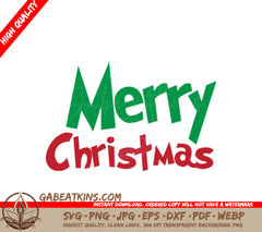 Grinch Christmas SVG  SVG