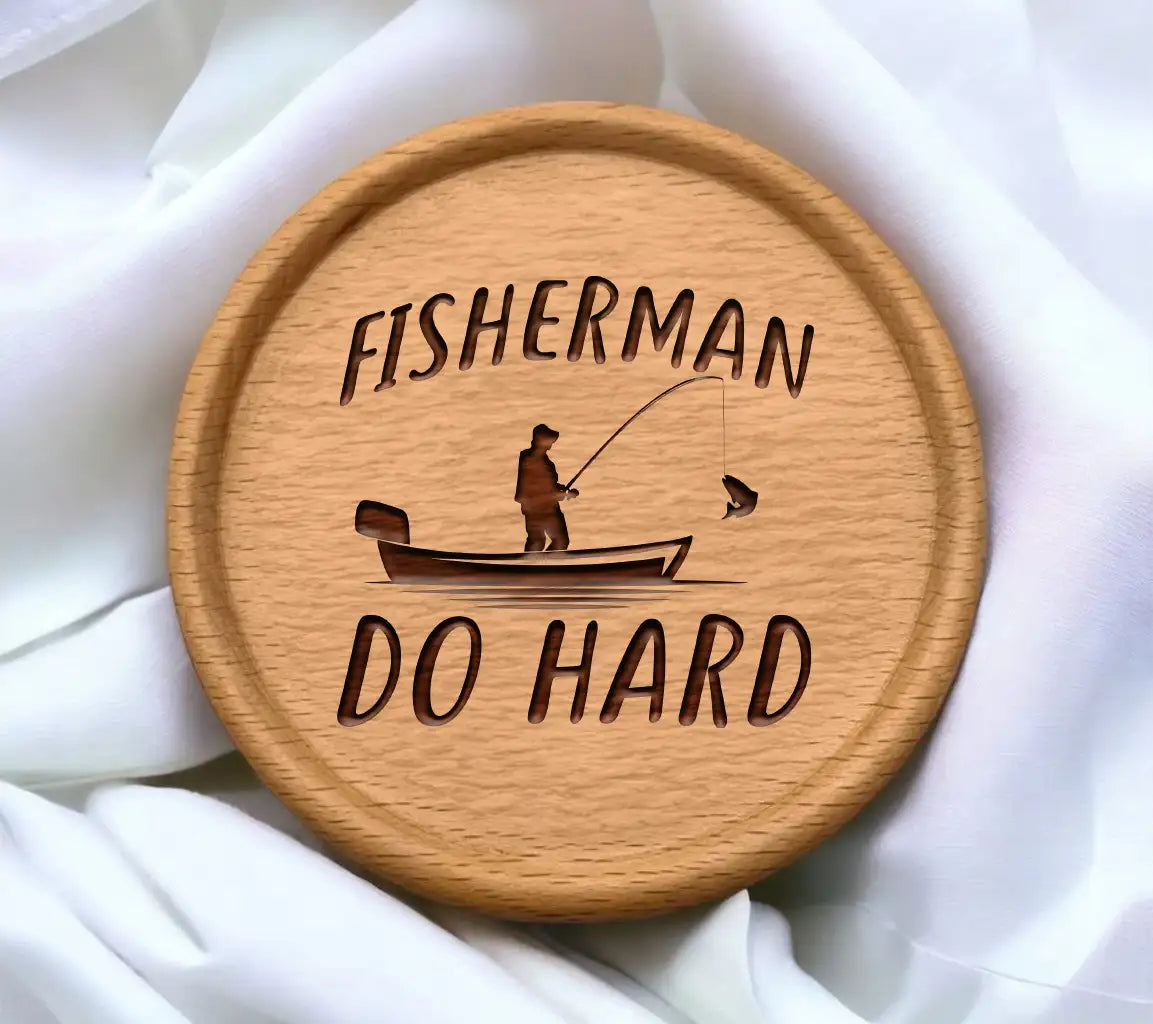 Fisherman Fishing Boat SVG  SVG