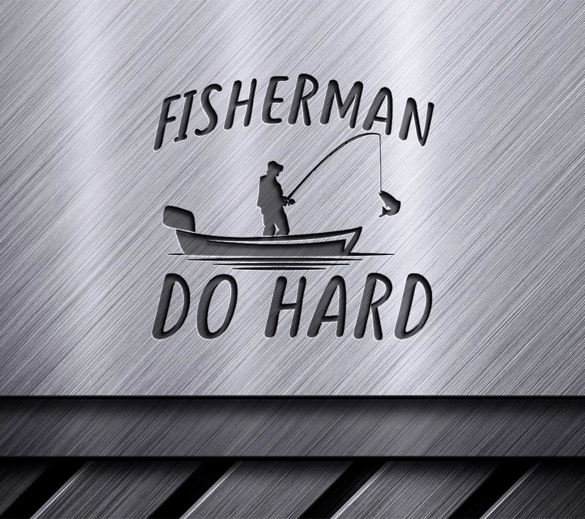 Fisherman Fishing Boat SVG  SVG