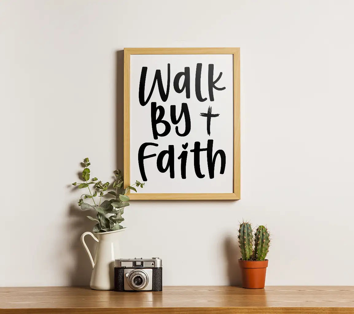 Walk By Faith SVG  SVG