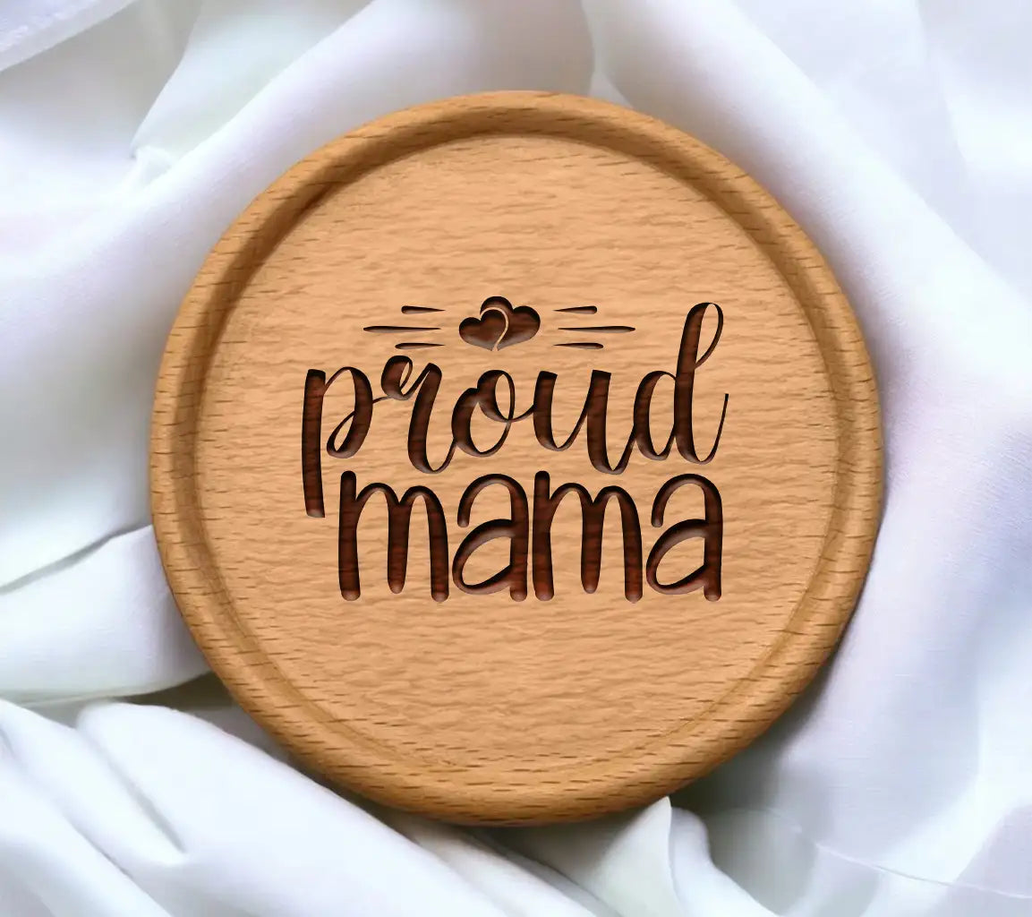 Proud Mama Heart SVG SVG