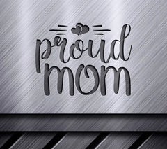 Proud Mom Heart SVG SVG