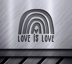 Rainbow Love Is Love SVG  SVG