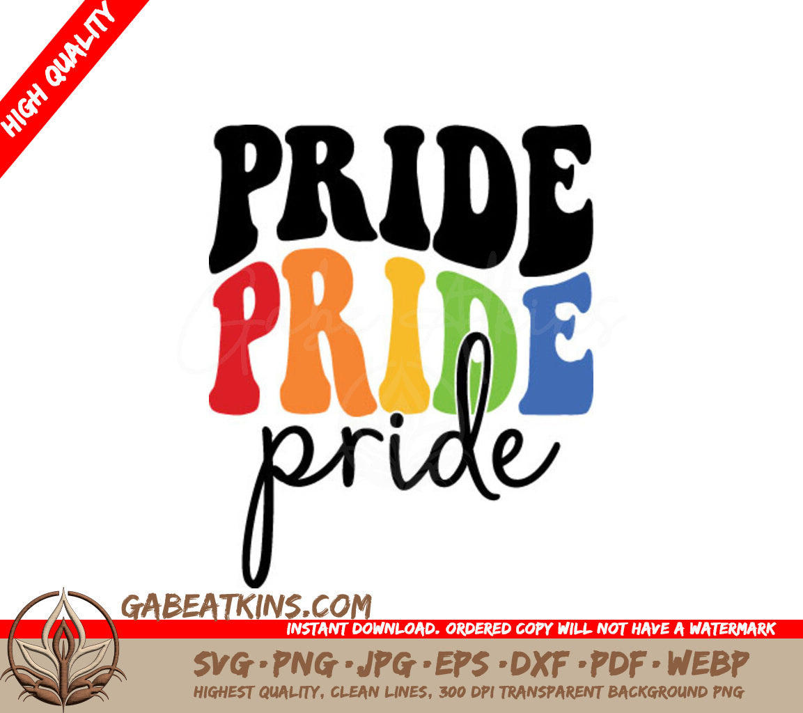 Rainbow Pride SVG  SVG