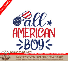 All American Boy SVG  SVG