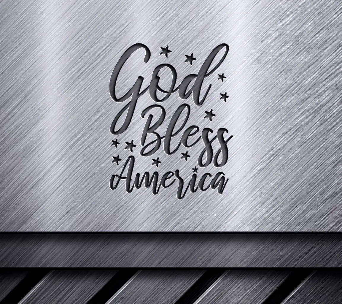 God Bless America SVG Design SVG