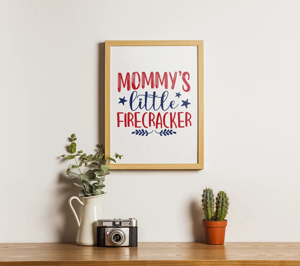 Mommys Firecracker 4th of July SVG SVG