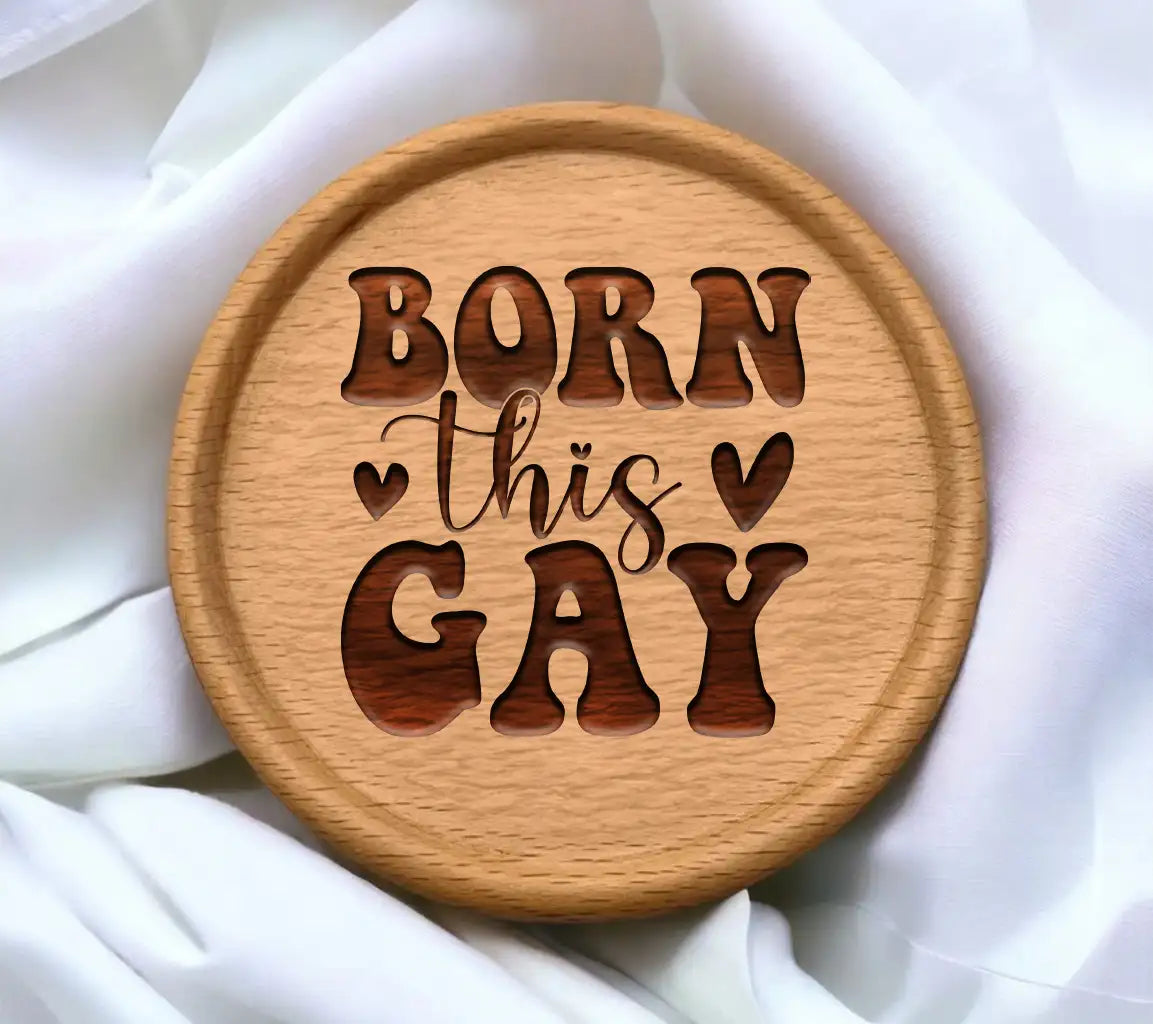 Born This Gay Rainbow SVG  SVG