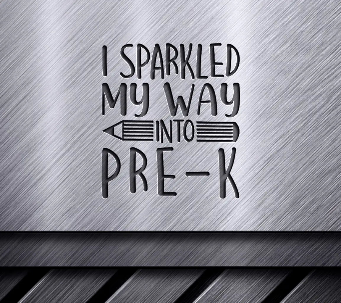 Pre-K Sparkle SVG  SVG