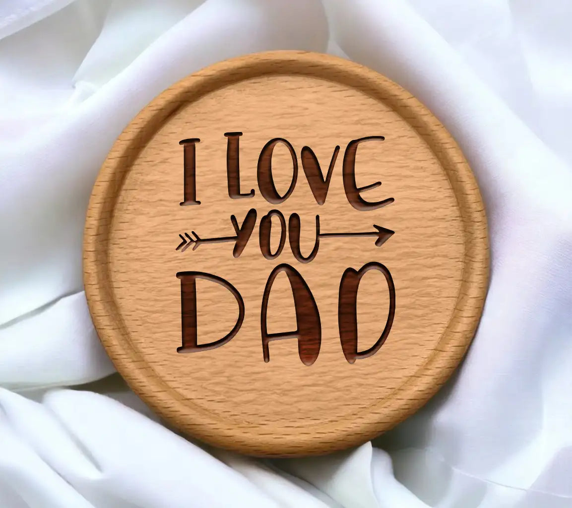 I Love You Dad Arrow SVG SVG