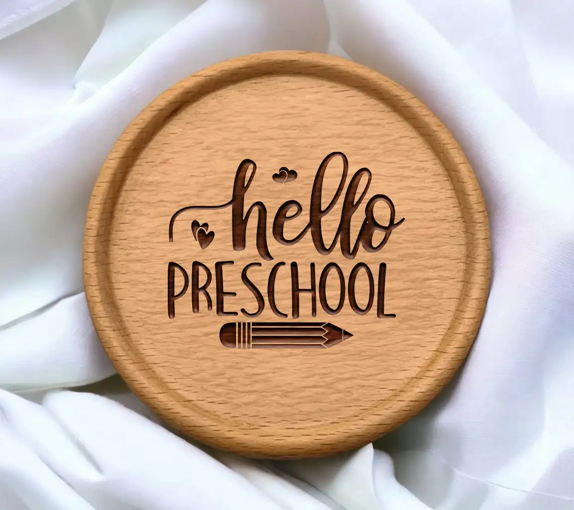 Hello Preschool SVG  SVG