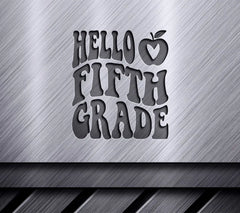 Hello Fifth Grade SVG SVG