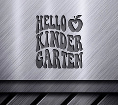 Hello Kindergarten SVG  SVG