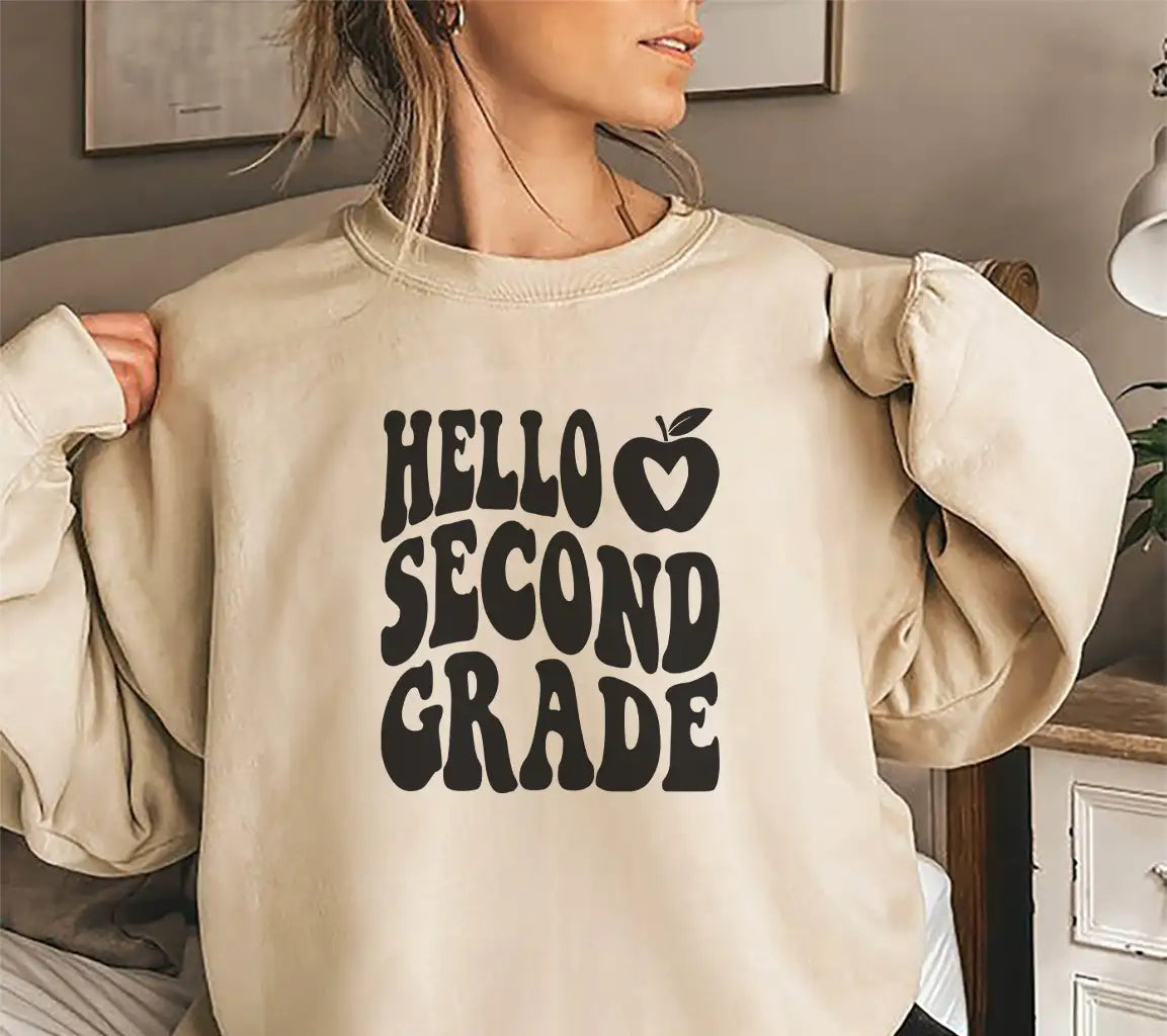 Hello Second Grade SVG Cut File SVG