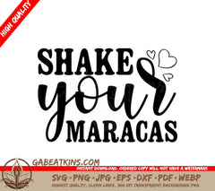 Shake Your Maracas SVG  SVG