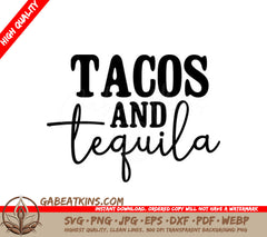 Tacos & Tequila SVG  SVG