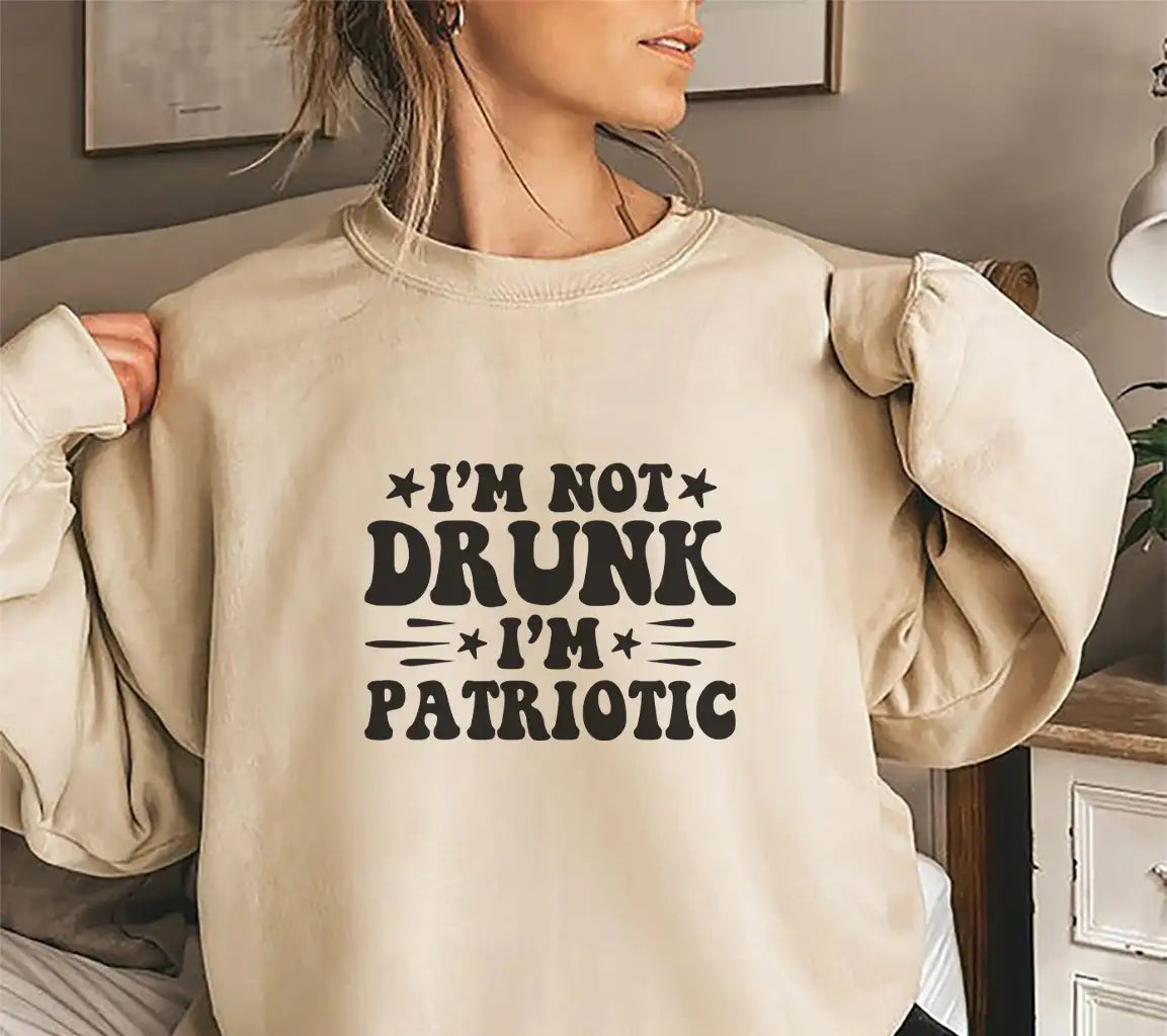 Patriotic Im Not Drunk SVG SVG