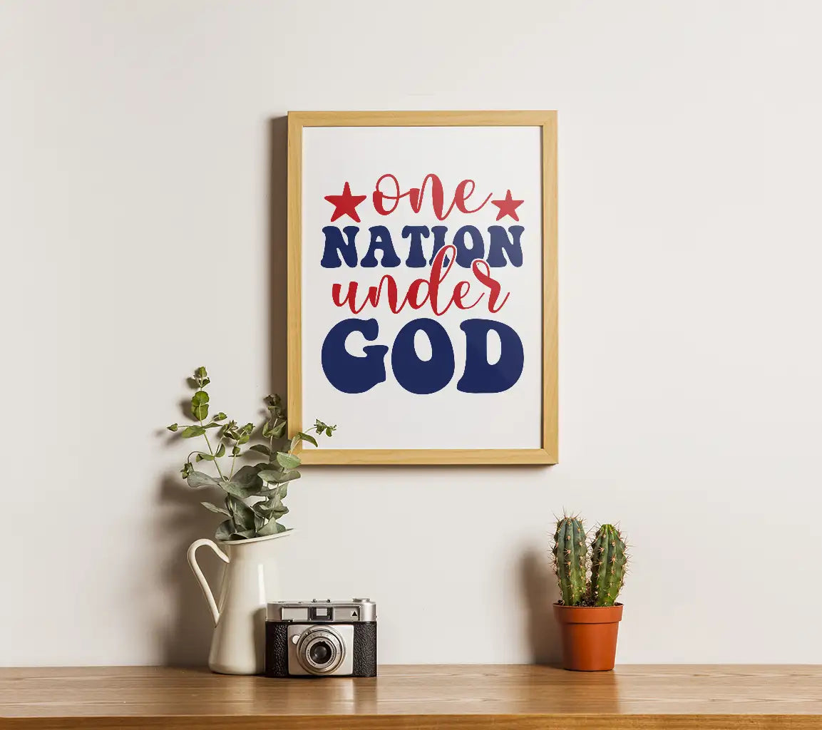 One Nation Under God SVG  SVG