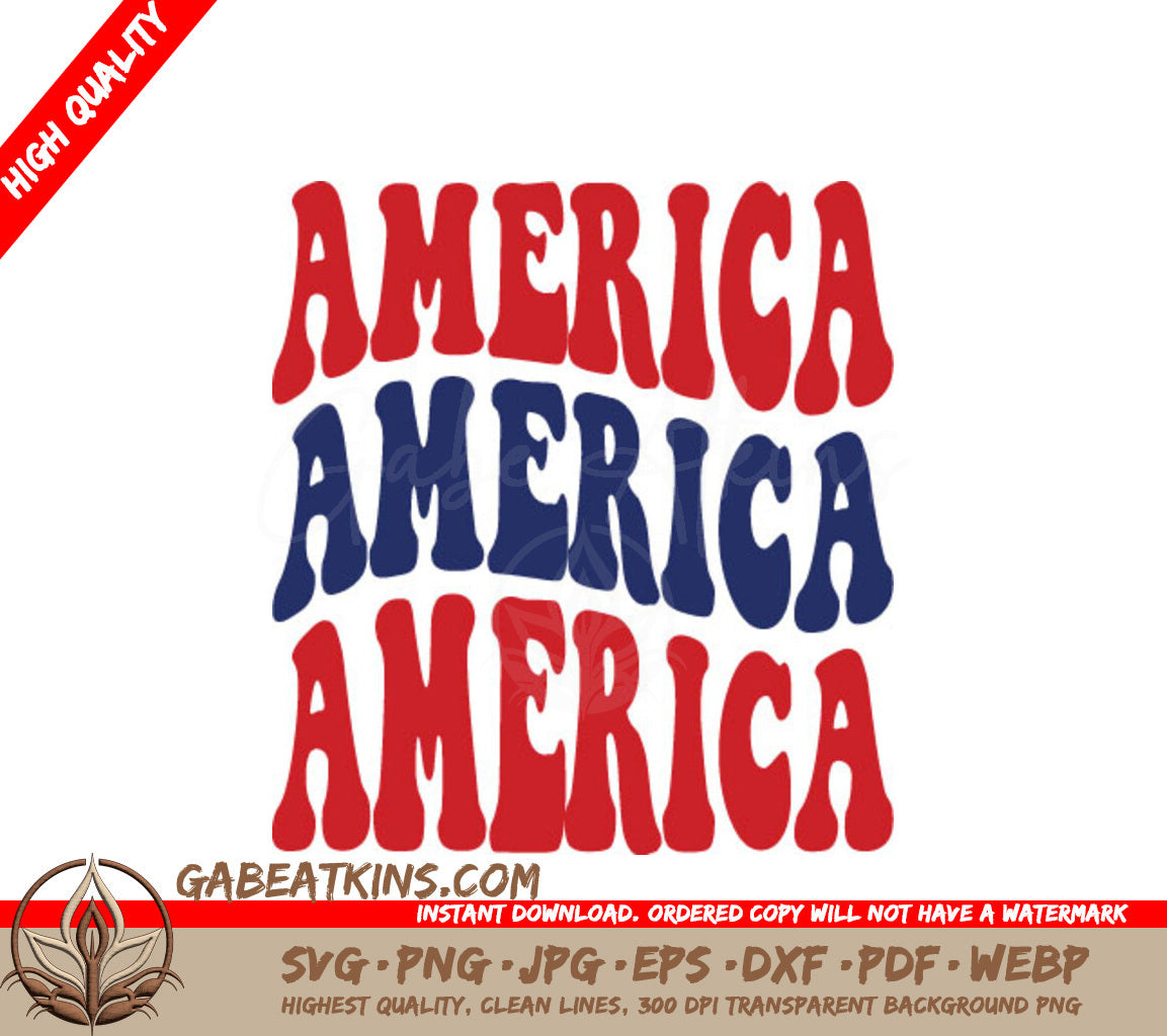 America Patriotic SVG  SVG