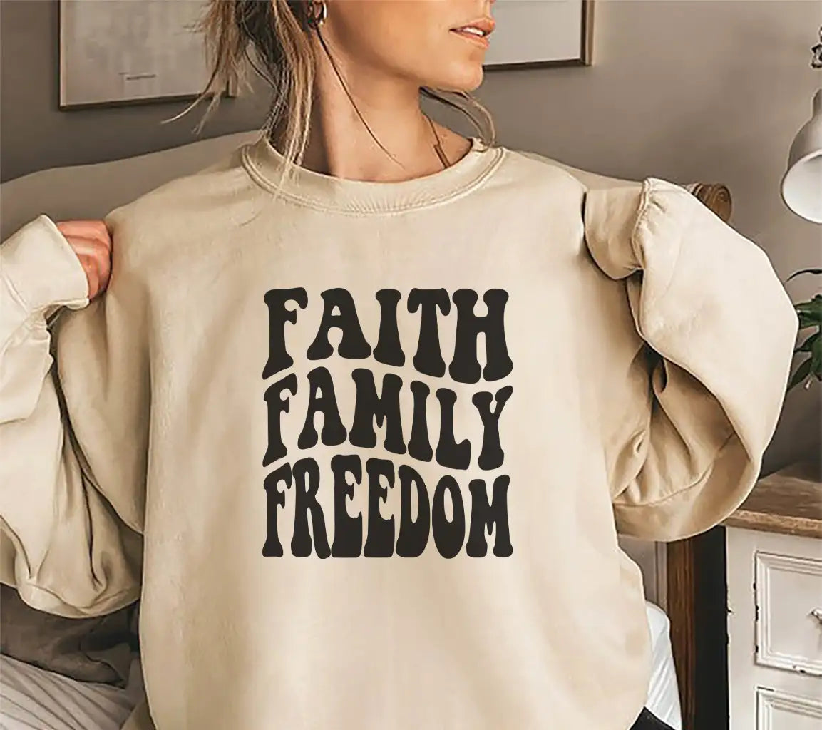 Faith Family Freedom SVG  SVG