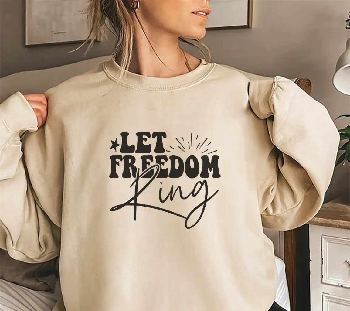 Patriotic Let Freedom Ring SVG SVG