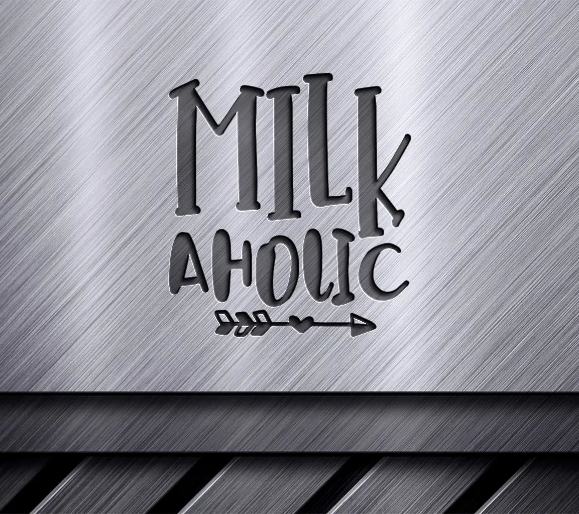 Milkaholic Arrow SVG Design SVG