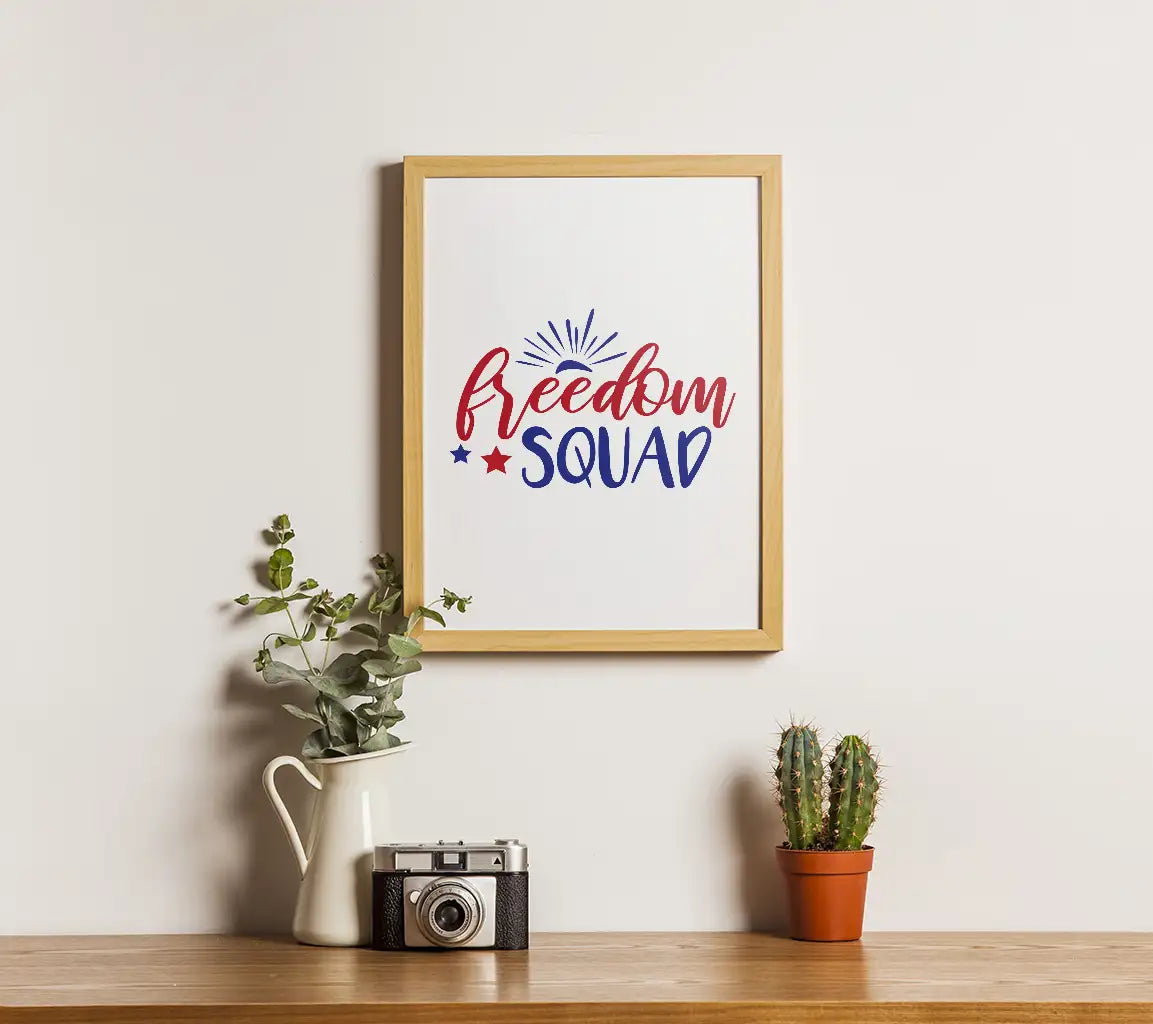 Freedom Squad Patriotic SVG  SVG