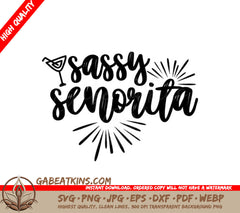 Sassy Senorita Cinco De Mayo SVG SVG