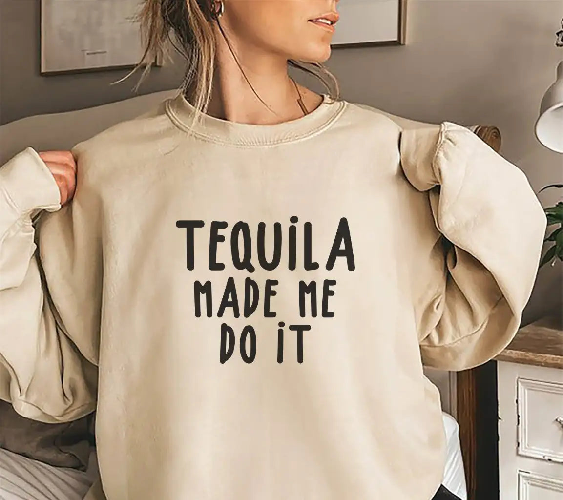 Tequila Made Me Do It SVG SVG