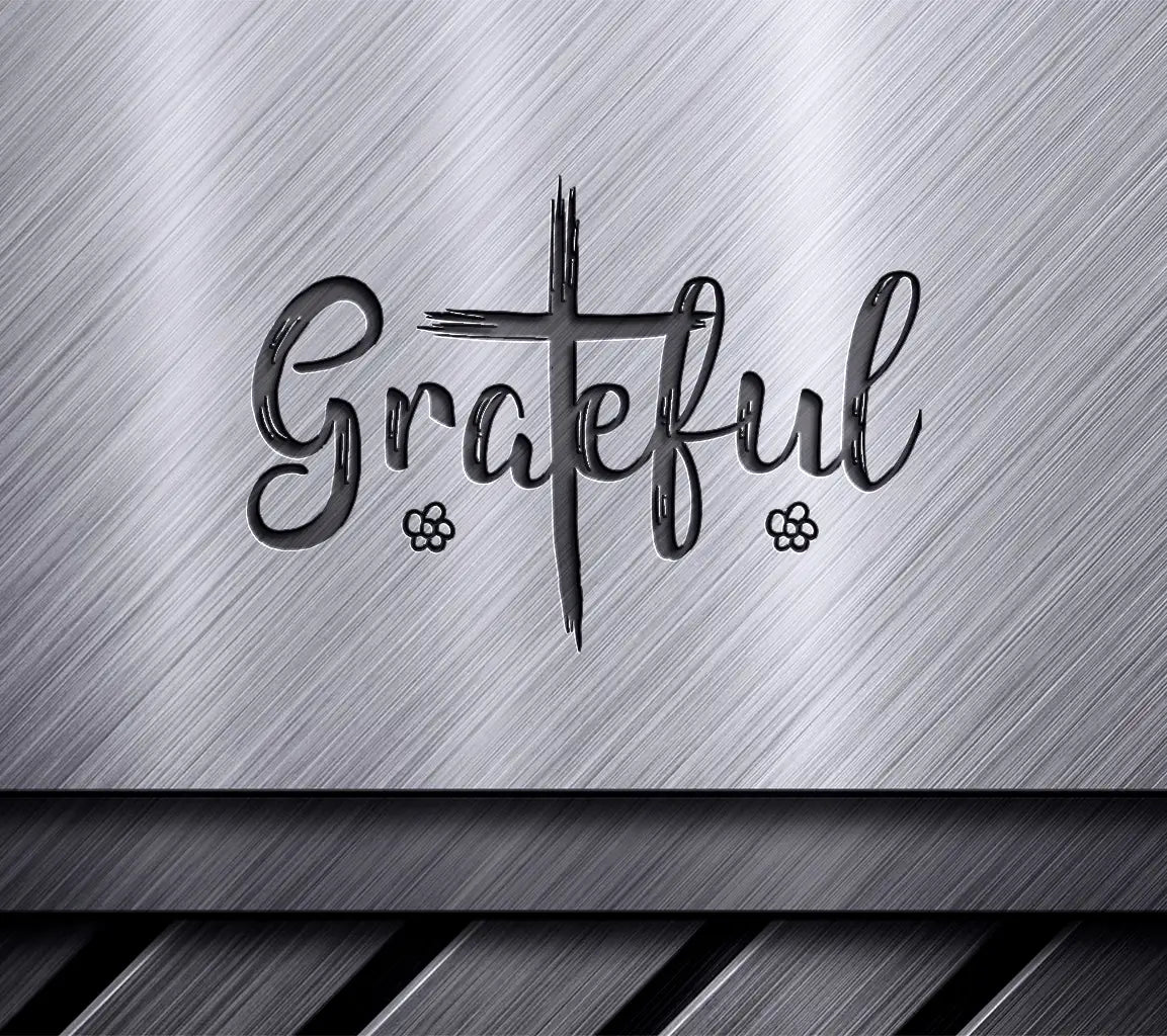 Grateful SVG  - Retro Christian SVG