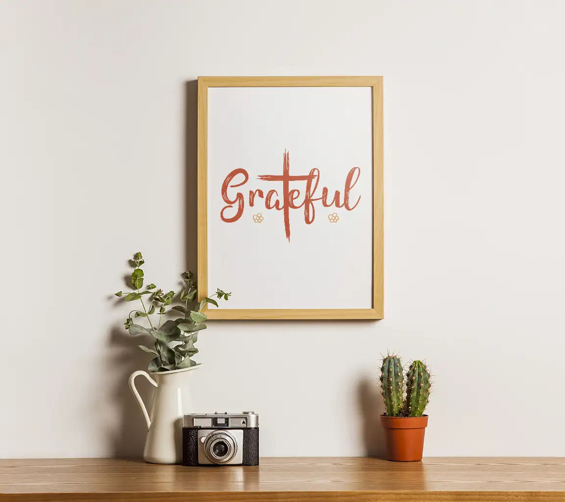 Grateful SVG  - Retro Christian SVG