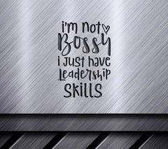 Bossy Leadership Skills SVG  SVG