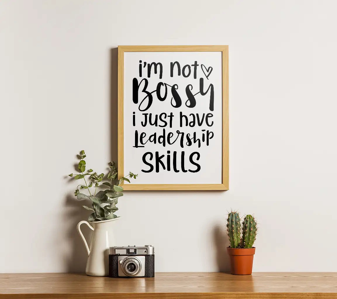 Bossy Leadership Skills SVG  SVG