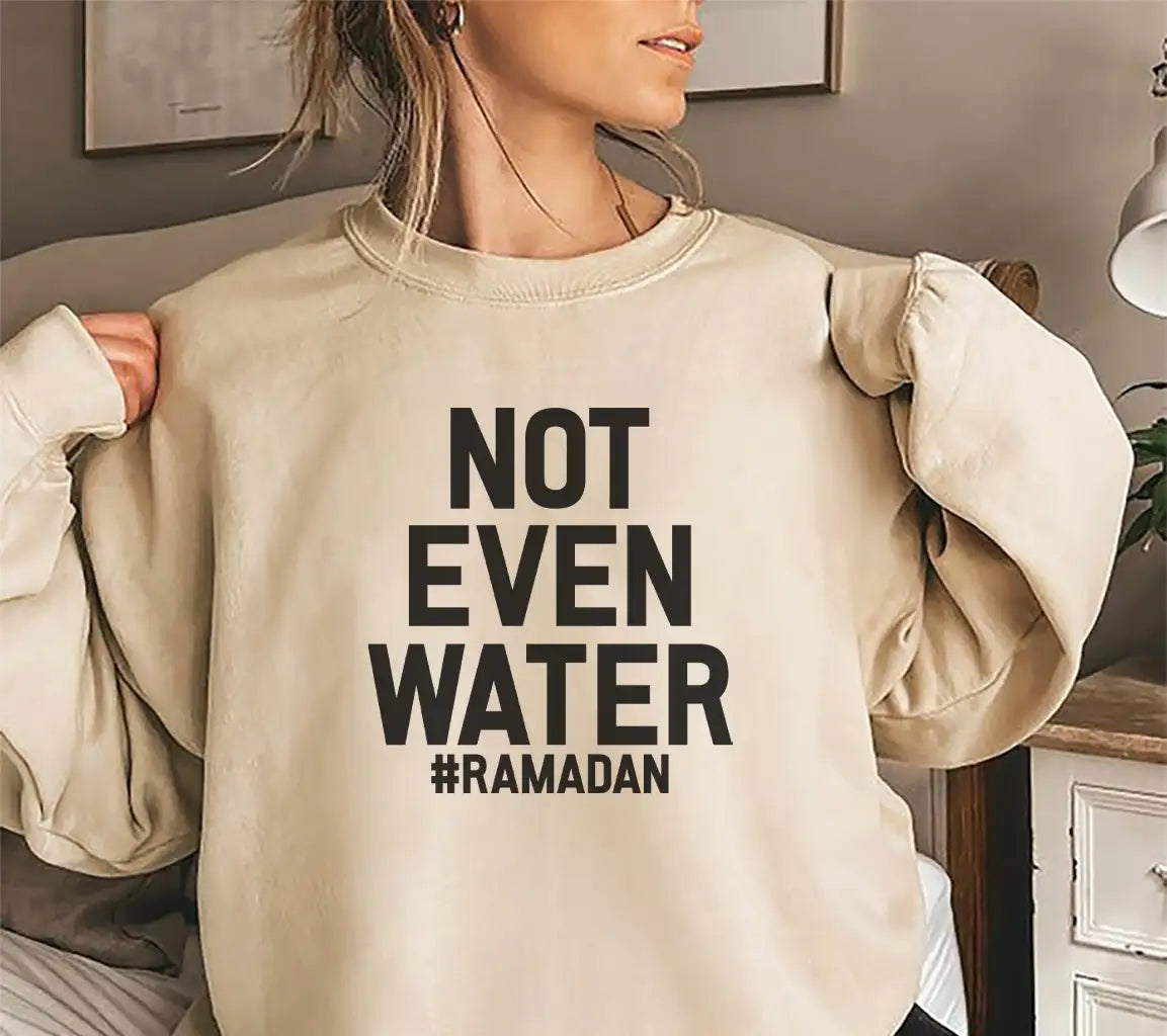 Ramadan Not Even Water SVG SVG