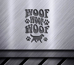 Woof Woof Dog Silhouette SVG SVG