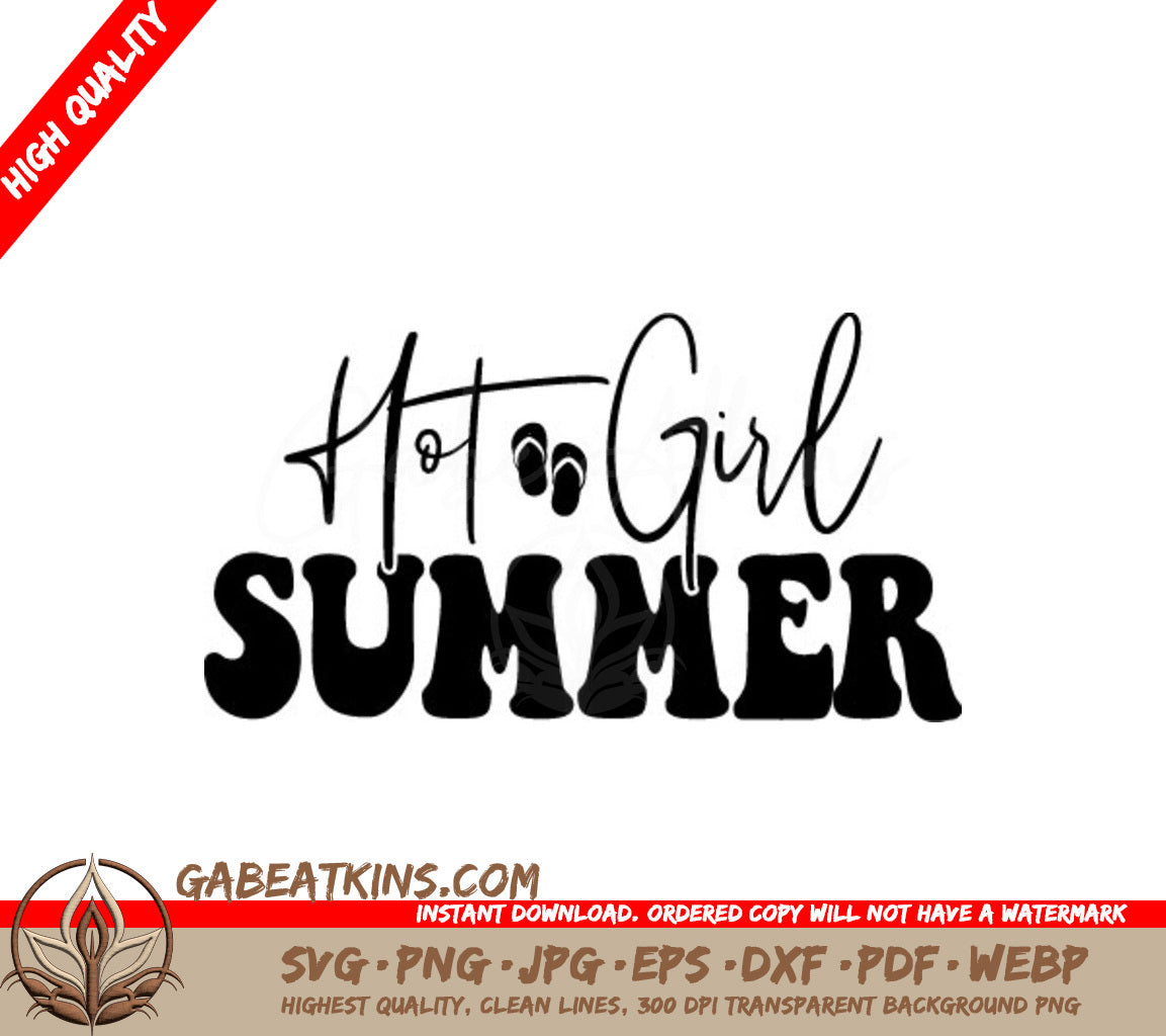 Hot Girl Summer SVG  SVG