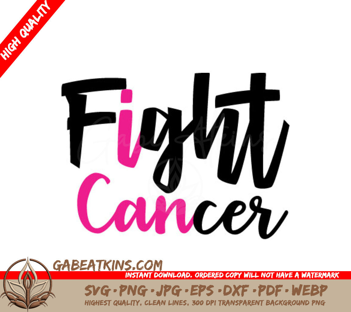 Fight Cancer SVG  SVG