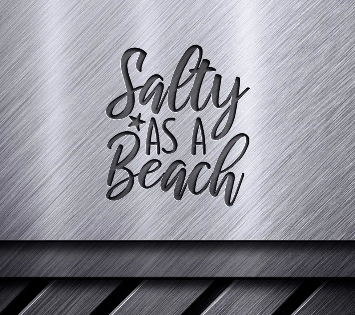 Salty Beach SVG Design SVG