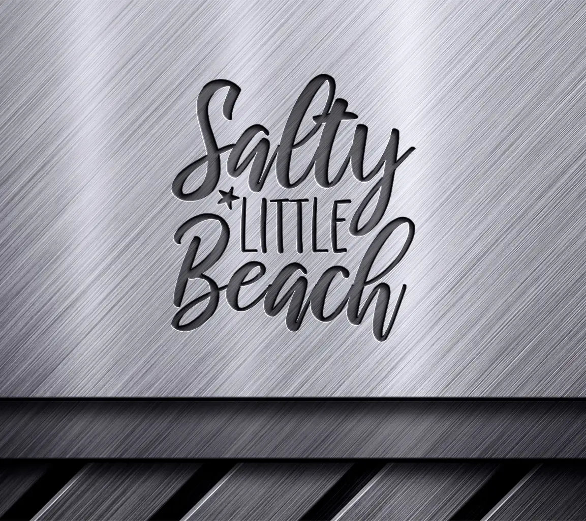 Salty Little Beach SVG SVG