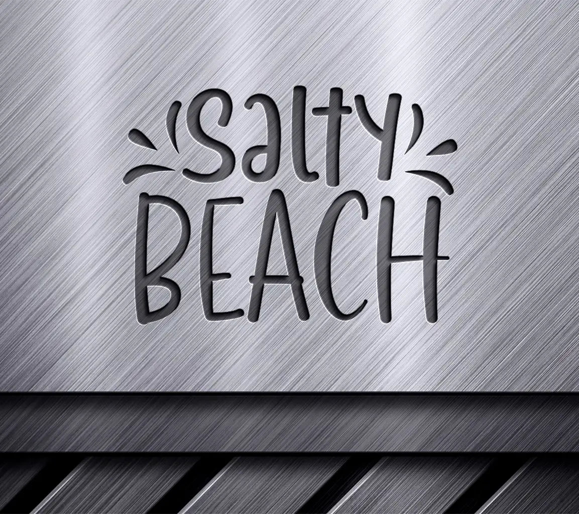 Salty Beach SVG  SVG