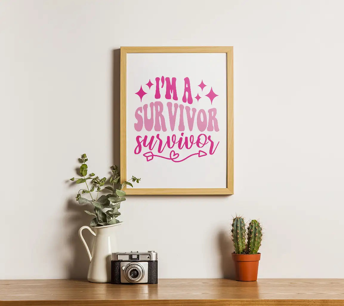 Pink Survivor SVG  SVG