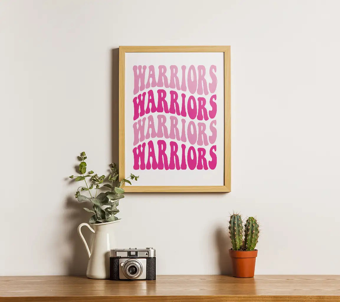 Pink Warrior SVG  SVG