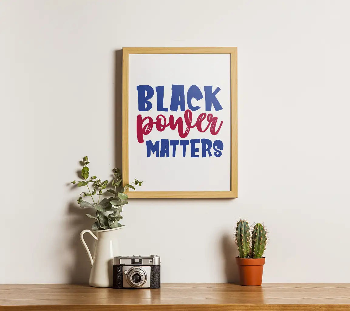 Black Power Matters SVG  SVG