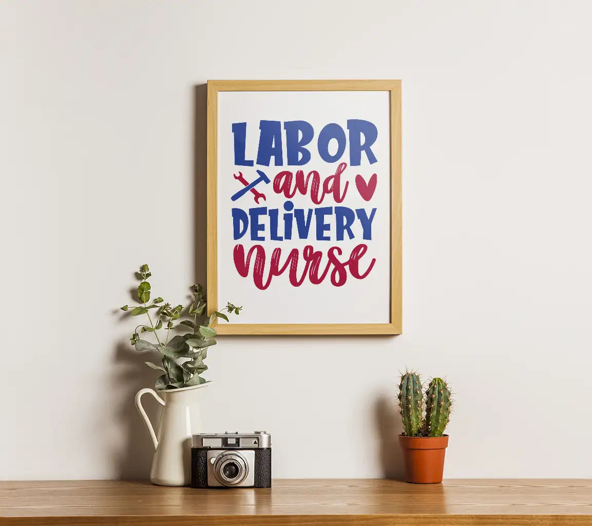 Labor & Delivery Nurse SVG  SVG