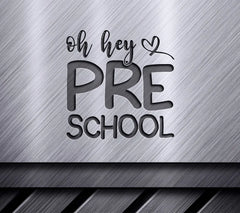 Oh Hey Preschool SVG  SVG